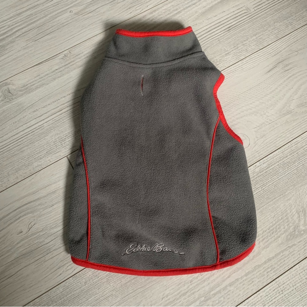Eddie Bauer fleece dog vest sweater